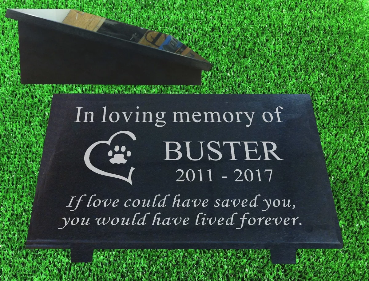 Granite pet store memorial plaques