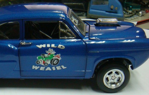 1951 Kaiser Henry J BLUE 1:18 SunStar 5098 - 第 11/12 張圖片