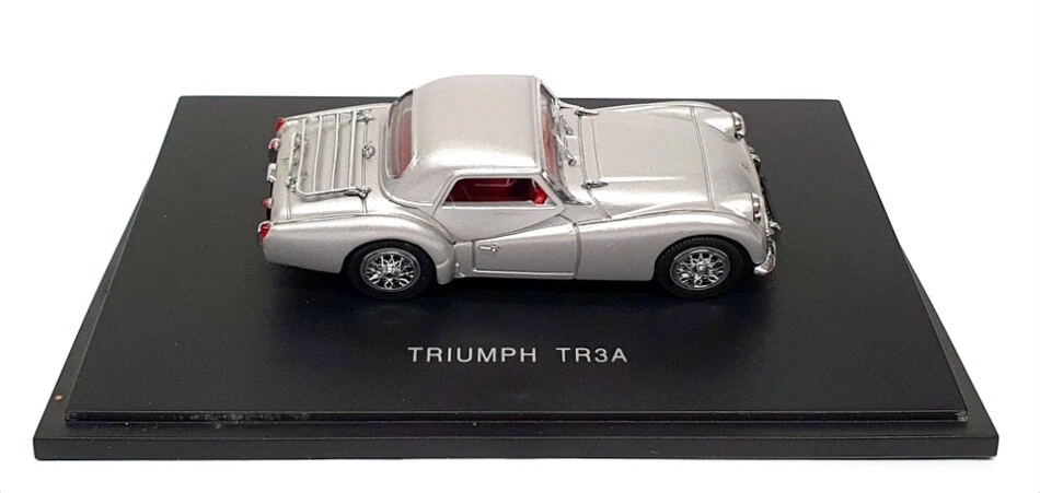 Jouef Evolution escala 1/43 fundido 1009 - Triumph TR3A - Prata - Imagem 4 de 4