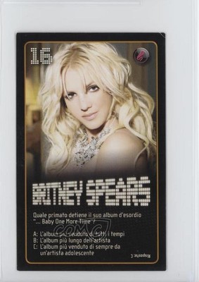 2010 Esselunga Starzone Britney Spears #16 0w6