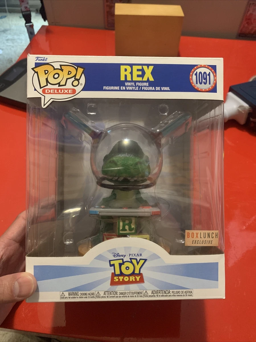 Funko Pop! Deluxe Disney Toy Story Rex Box Lunch Exclusive Figure