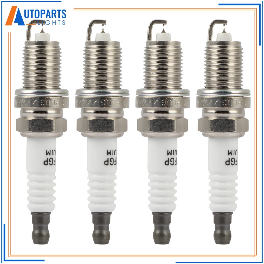 4Pcs Iridium  Platinum Spark Plugs For 1992-2000 Honda Civic L4 1.5L 1.6L