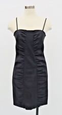 Calvin Klein Little Black Dress with Adjustable Shoulder Straps Women's Size 8