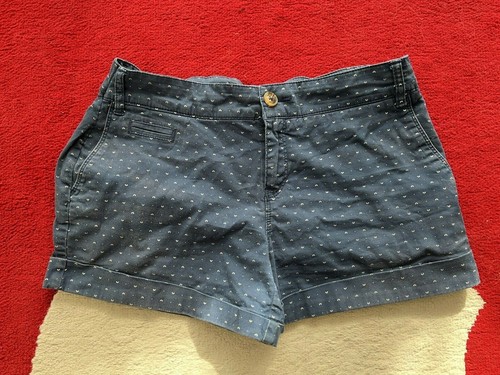 Springfield: Sexy knappe Hot-Pants BLAU/ Weiss Gr. S 34/36