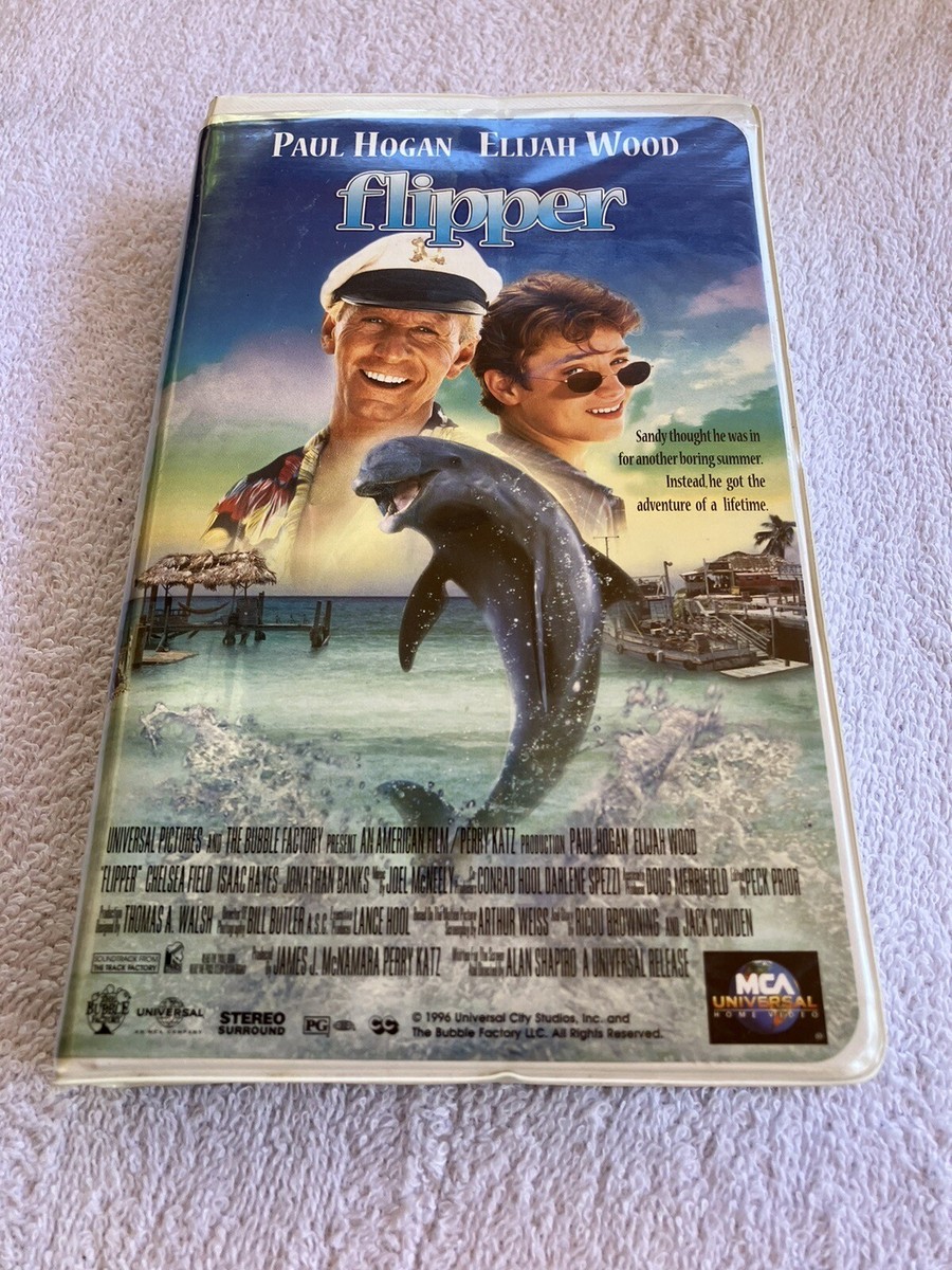 ネプチューン　ファーストビデオ Flipper Paul Hogan Elijah Wood VHS 1996 96898282536| eBay