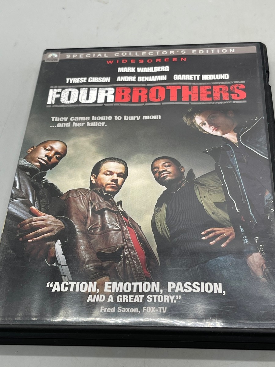 Four Brothers DVD Widescreen Paramount 2005 English 108 Minutes