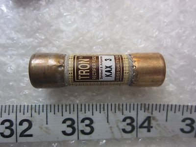 Buss Bussmann KAX-3 3A 250V Fuse, New