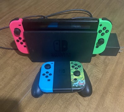 Nintendo Switch v2 Video Game Console improved battery with 4 joy cons  