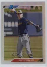 2020 Bowman Heritage Chrome Prospects Refractor /199 Brice Turang #92CP-BT s5q