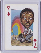 1996 Politicards Playing Cards 7D JESSE JACKSON ID90