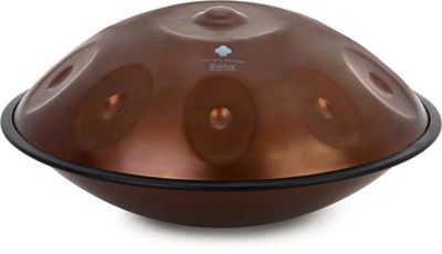 Sela Harmony 10-note Handpan - D Amara, Stainless Steel