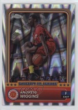2024 Topps Chrome McDonald's All American RayWave Refractor Andrew Wiggins 19b1