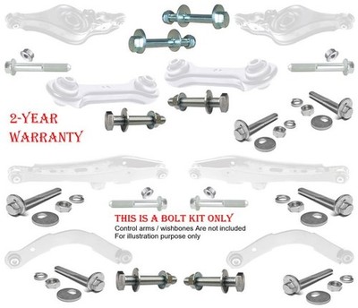 For PEUGEOT 4008 BOLT KIT Fits REAR L&R Wishbone / Suspension Arm 12-On