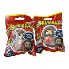 Disney Bandai Tippies Mickey & Minnie Mouse New Collectable Toy Figure Bag