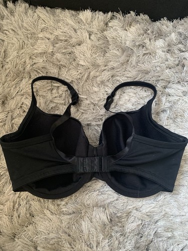 Panache superbra porcelain Black Underwired Bra 36f - Picture 2 of 7