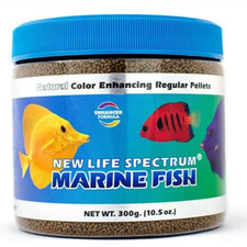 New Life Spectrum Marine Pellets Fish Food, 10.5oz  300g 