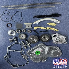 For GM 09-17 2.4L Ecotec Timing Chain Kit VCT Selenoid Actuator Oil Water US