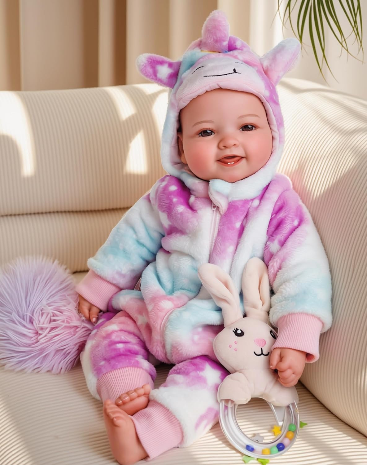 Baby Dolls, 17inch Large Realistic Cute Soft Body Baby Doll 