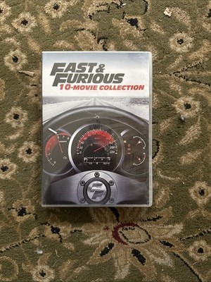 Fast & Furious 10-movie Collection DVD Brand New