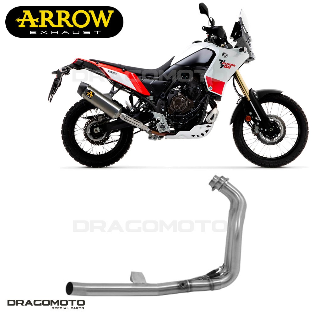 Collecteur ARROW RC Tenere 700 amélioration échappement pour le tout-terrain