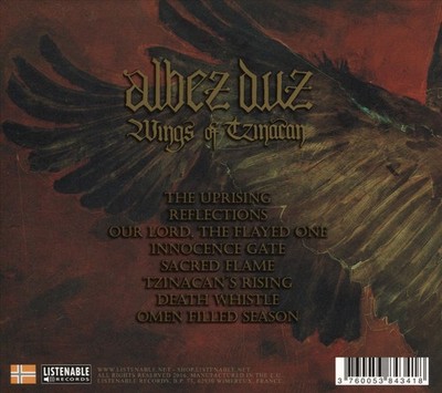 ALBEZ DUZ - WINGS OF TZINACAN [SLIPCASE] NEW CD