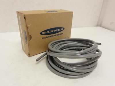 202991 New-Incomplete; Banner PBJU415U Fiber-Optic Cable; 42858; 5m Long