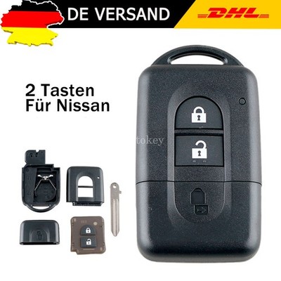 Schlüssel Keyless Ersatz Gehäuse Für Nissan Pathfinder NV200 Evalia Qashqai J10