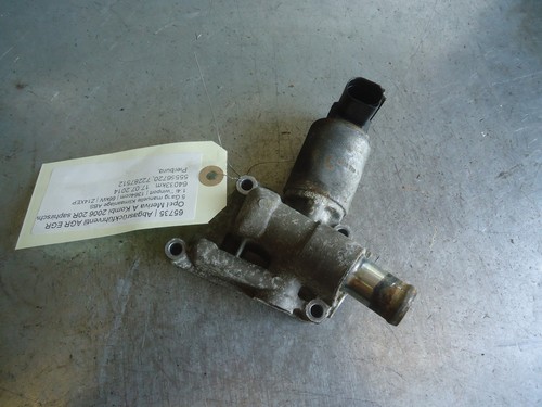 Opel Meriva A Abgasr�ckf�hrventil AGR EGR 55556720 1.4i Twinport 66kW Z14XEP 657