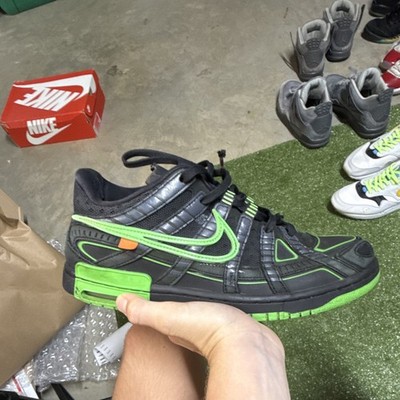 off white rubber dunks size 9.5M no box