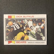 1973 Topps #300 Dick Butkus Chicago Bears EXMT HOF