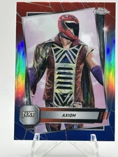 2025 WWE Topps Chrome Axiom 43/85 Red White Blue Parallel  /85 NXT  No. 78