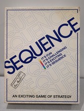 SEQUENCE Strategy Board Game 1995 Complete