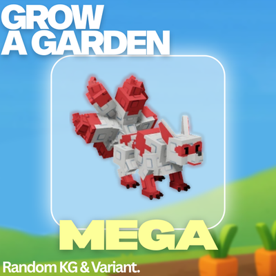 Mega Kitsune - Pet Per Roblox Grow A Garden | Consegna Rapida E Conveniente