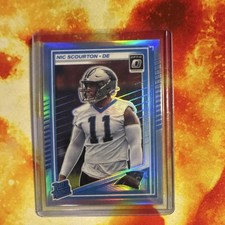 Panini 2025 Donruss Optic Nic Scourton Rated Rookie #270 Panthers NFL