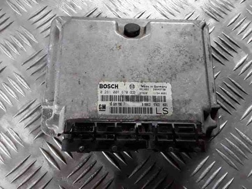 OPEL ASTRA G Sedan F69 Motorsteuergerät ECU 0281001670 1.70 Diesel 25452043