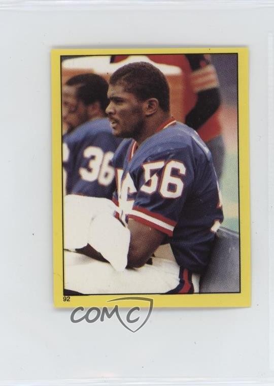 1982 Topps Stickers Lawrence Taylor #92 Rookie RC HOF 0i7l
