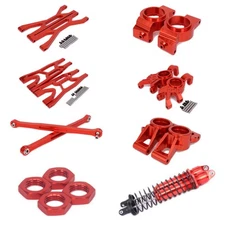 RCAWD CNC Alloy Aluminum 6061-T6 DIY Upgrade Parts For 1/5 1/6 X-MAXX 77086-4