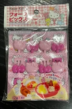 Sanrio Licensed Hello Kitty Food Forks Fruit Forks Cute