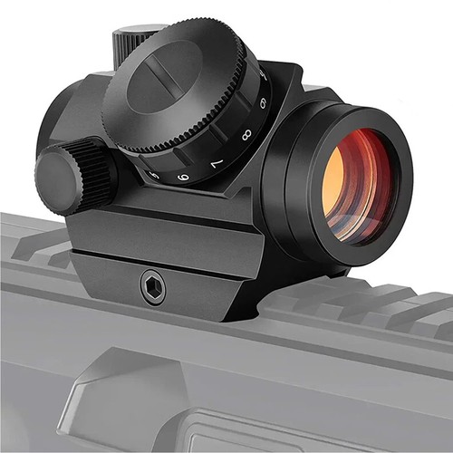 Micro Red Dot Sight Scope 3 MOA 1x25mm Reflex Sight W/ 1'' Riser 20mm Rail Mount - Picture 16 of 17