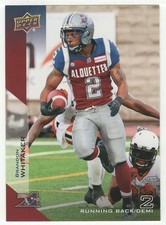 Brandon Whitaker - Montreal (CFL Football Card) 2014 Upper Deck # 48 - Mint
