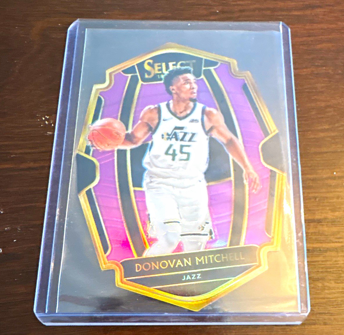 Panini Select 2018-19 Donovan Mitchell #178 Premier Level Purple Prizm /99 