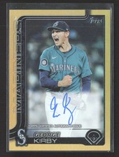2025 Topps Series Two George Kirby #468 Gold Auto /50