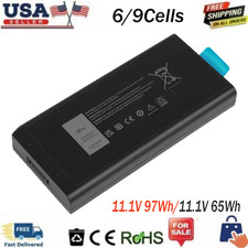 4XKN5 X8VWF Battery For Dell Latitude 14 Rugged 5404 5414 7404 7414 6/9-cell