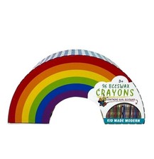 CRAYONS For Kids 3 KID MADE MODERN 96 BEESWAX School Suplais Box Crayons New