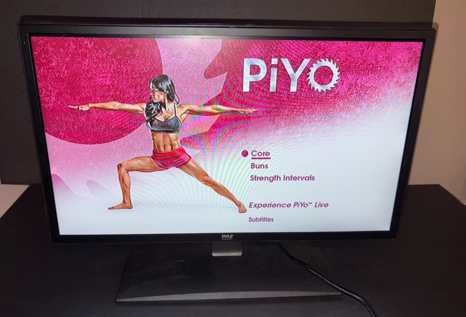 Pyle 19" Television with DVD Player & Remote Model #PL TLD19 - TESTED & WORKING! - Image 2 of 4