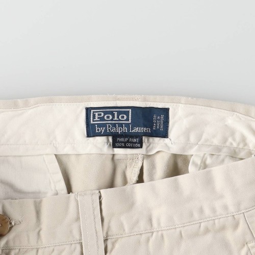 Vintage Ralph Lauren POLO by Ralph Lauren PHILIP PANT Men's Chino Pants Size W33 - Picture 3 of 8