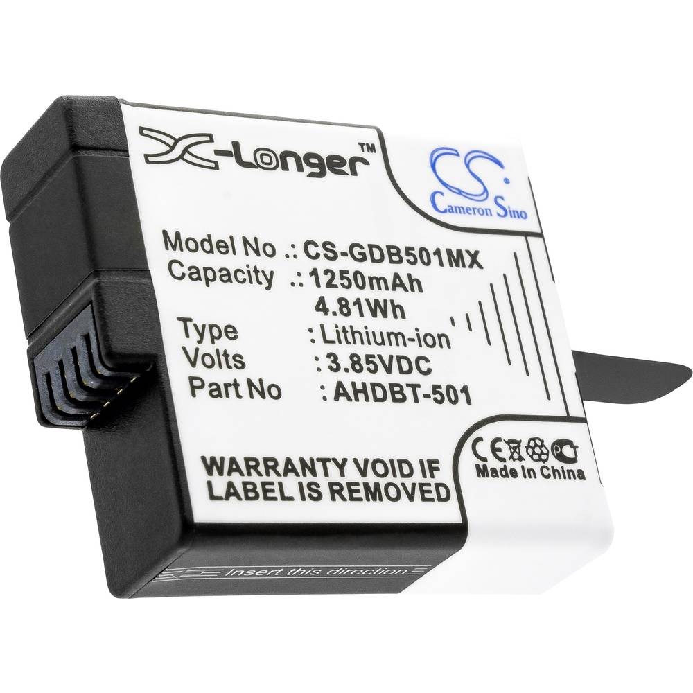 Batterie GDB501MX Cameron Sino pour appareil photo numérique