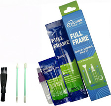 Full Frame Camera Sensor and Lens Cleaning Kit, 24mm, Mirrorless and DSLR Cam...