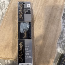 METAL Art Photo Frame Kit - BLACK Complete Frame NEW