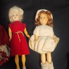 Vintage Girl Doll Lot, Plastic, porcelain, and wooden dolls. Probably Haunted — photo 2